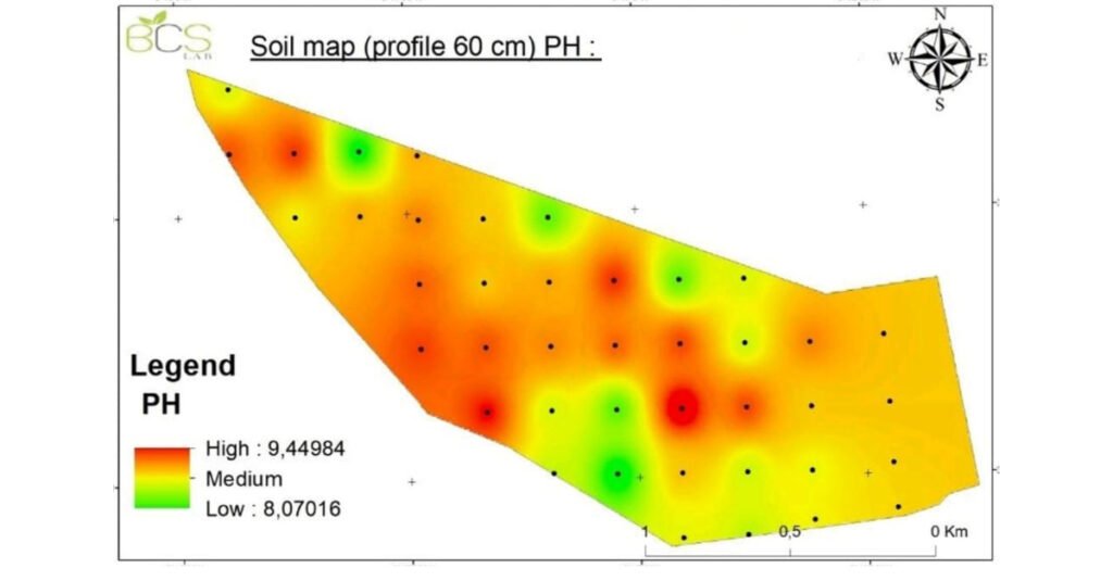 Cartes de fértilité des sols