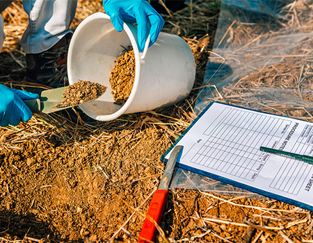 Laboratoire analyse sol agricole #1