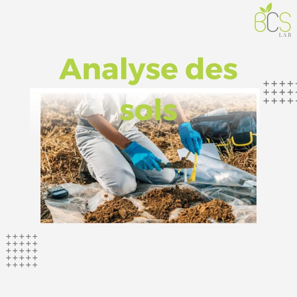 Analyse des sols agricoles